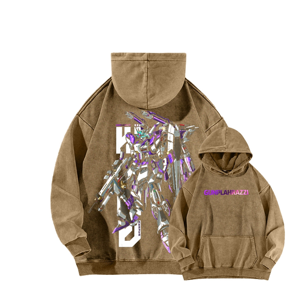 Gundam Unisex Washed Hoodie 2601007466