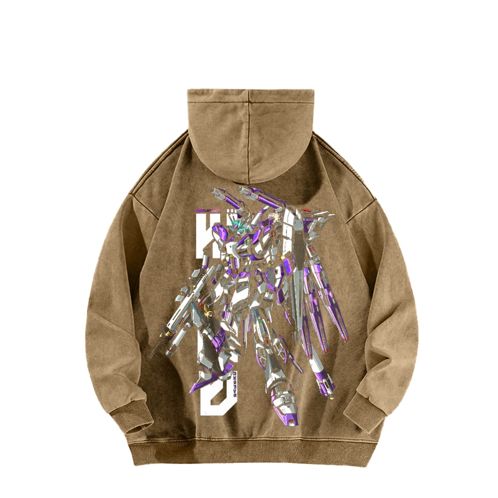 Gundam Unisex Washed Hoodie 2601007466