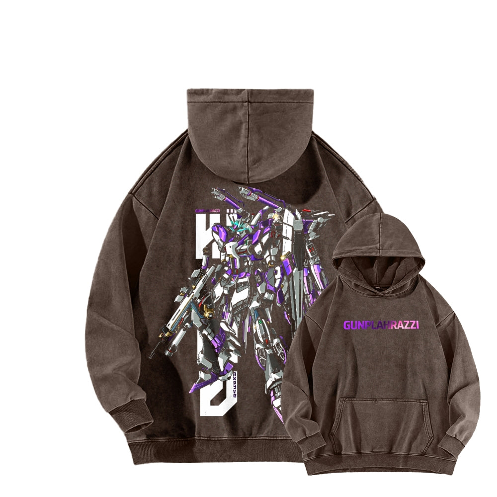 Gundam Unisex Washed Hoodie 2601007466