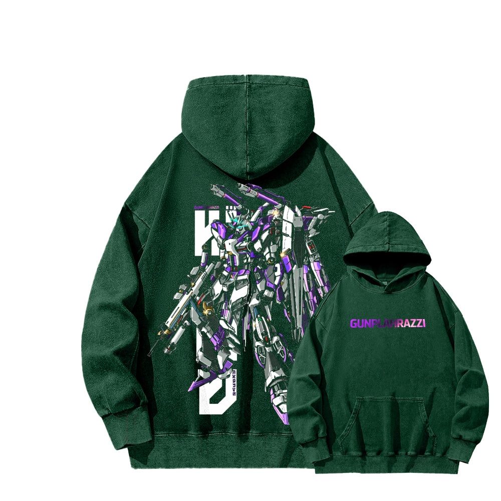 Gundam Unisex Washed Hoodie 2601007466