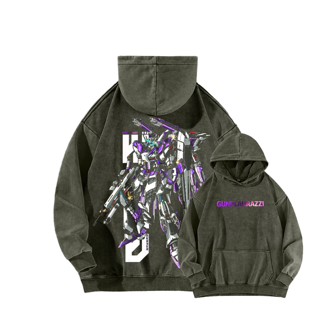 Gundam Unisex Washed Hoodie 2601007466