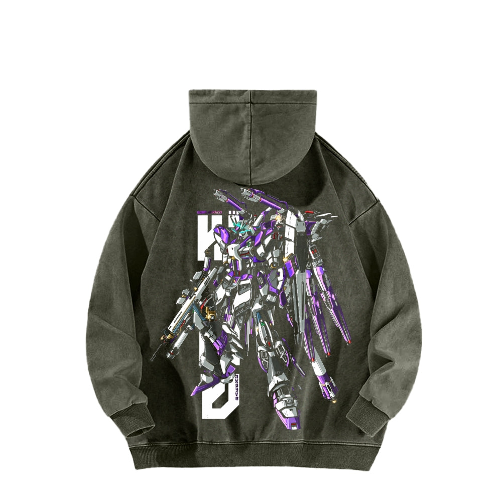Gundam Unisex Washed Hoodie 2601007466