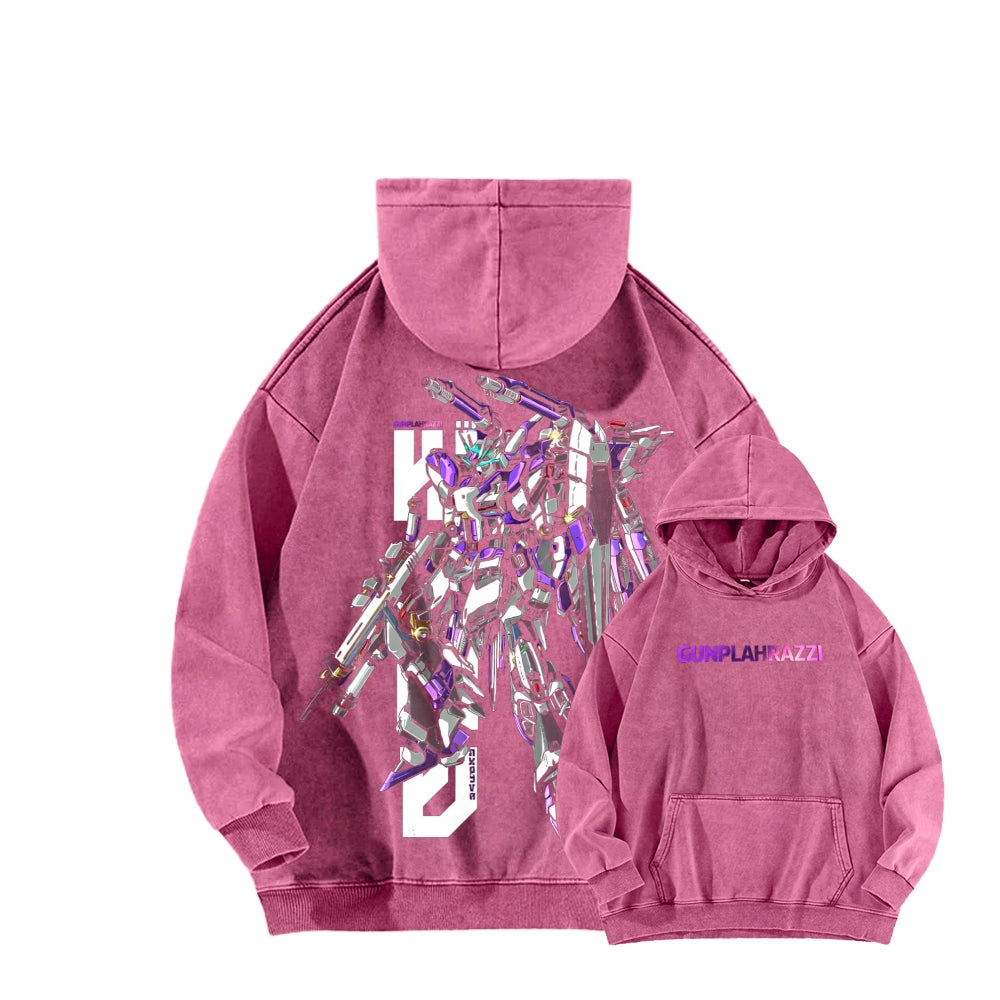 Gundam Unisex Washed Hoodie 2601007466