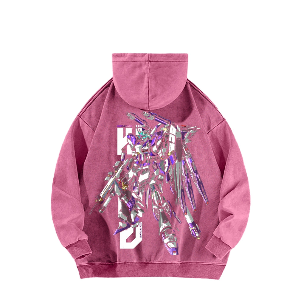 Gundam Unisex Washed Hoodie 2601007466