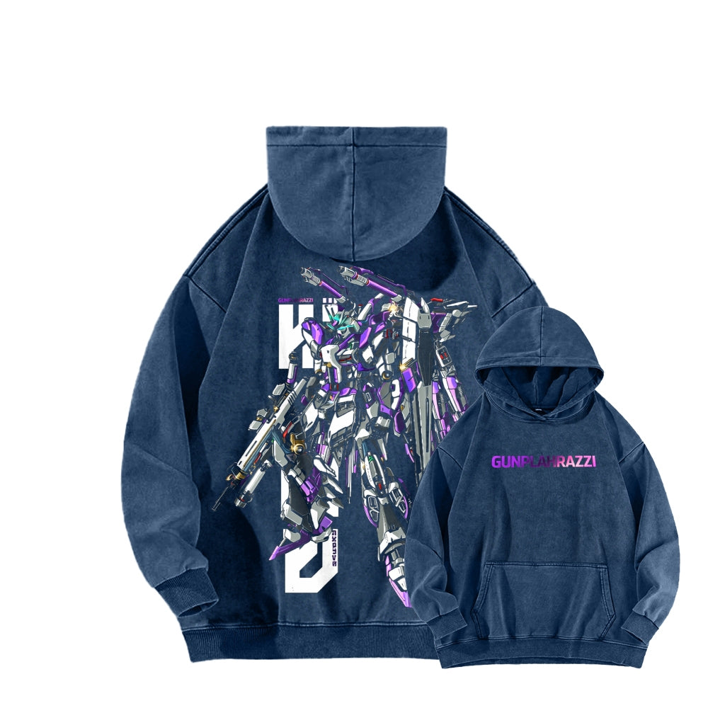 Gundam Unisex Washed Hoodie 2601007466