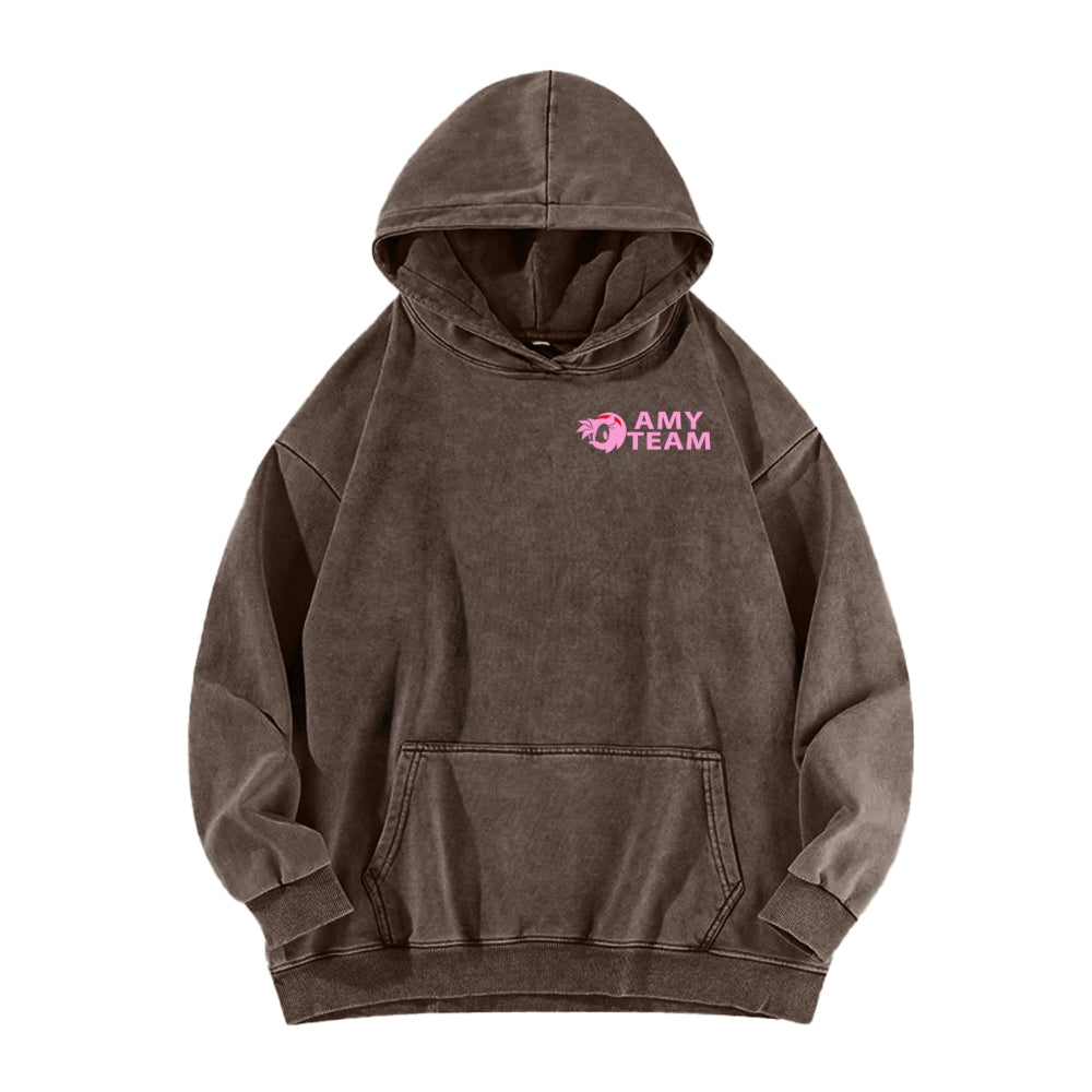 Sonic Unisex Washed Hoodie 2601007519