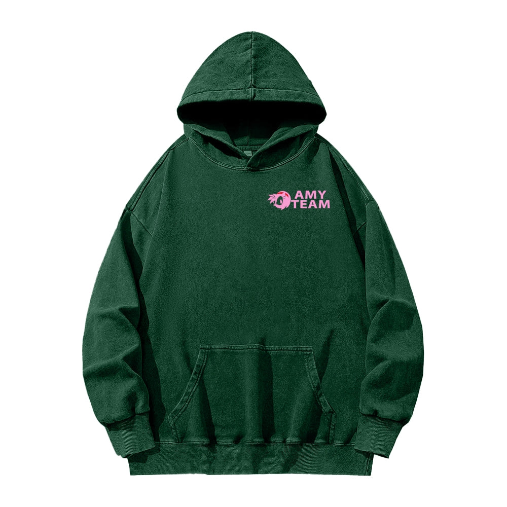 Sonic Unisex Washed Hoodie 2601007519