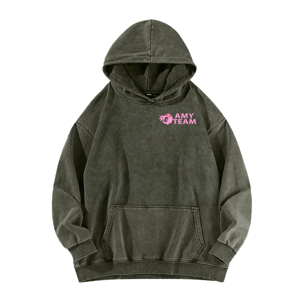 Sonic Unisex Washed Hoodie 2601007519