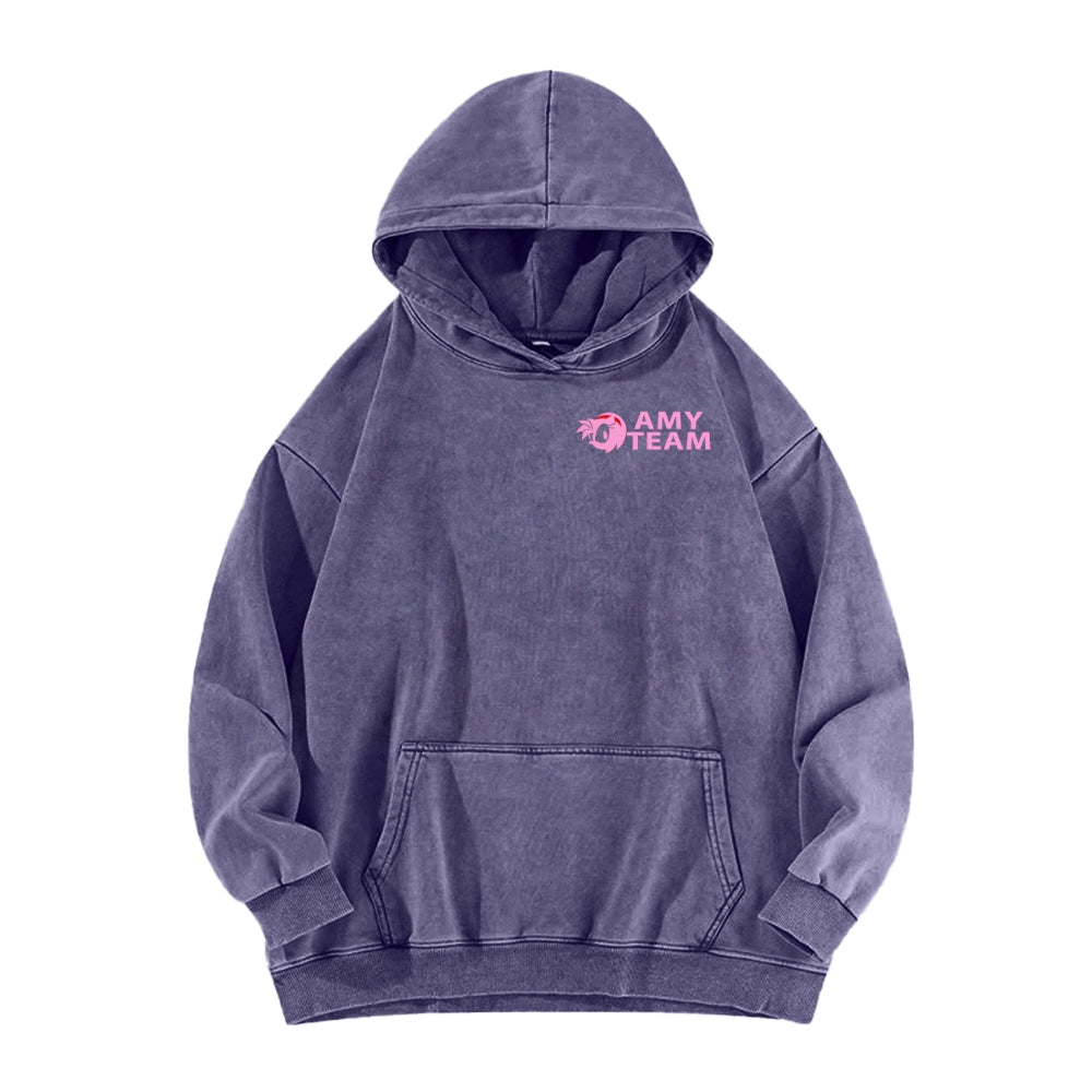 Sonic Unisex Washed Hoodie 2601007519