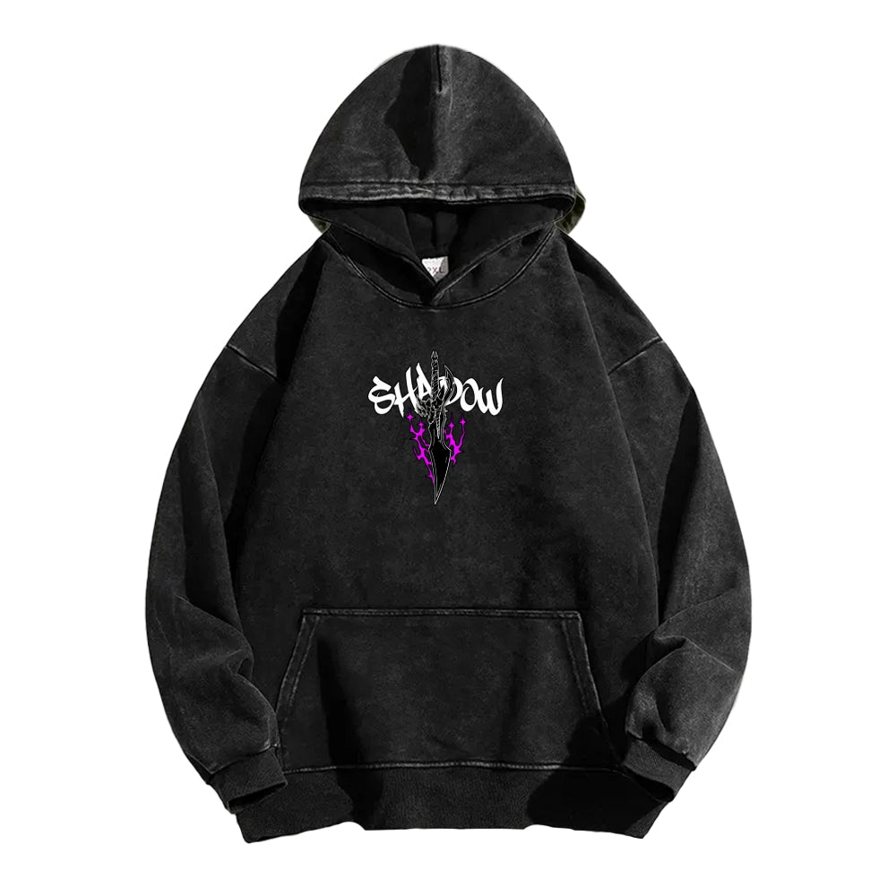 Solo Leveling Unisex Washed Hoodie 2601007528