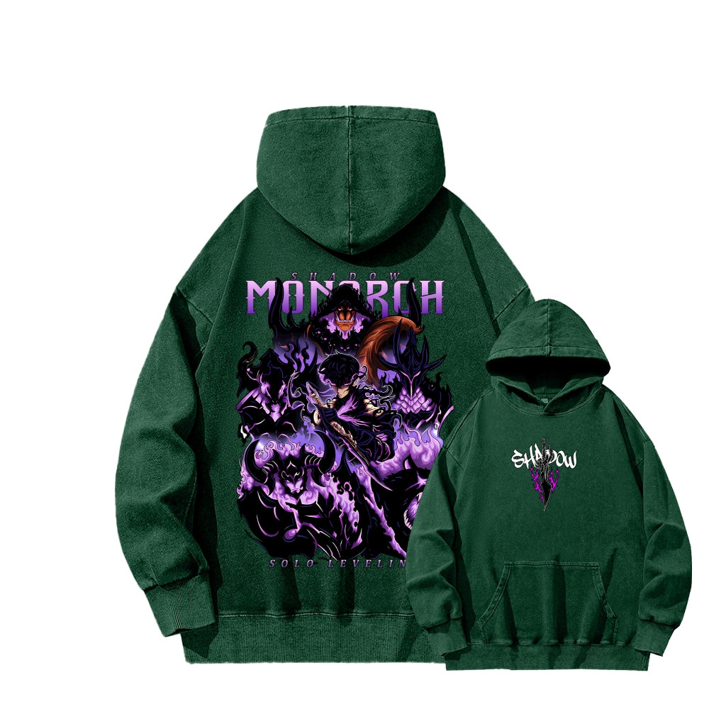 Solo Leveling Unisex Washed Hoodie 2601007528