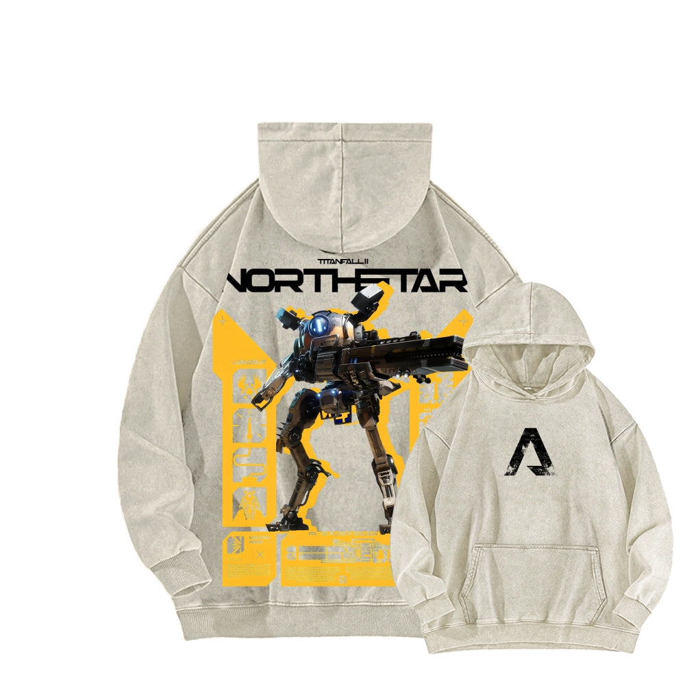 TITANFALL Unisex Washed Hoodie 2601007900