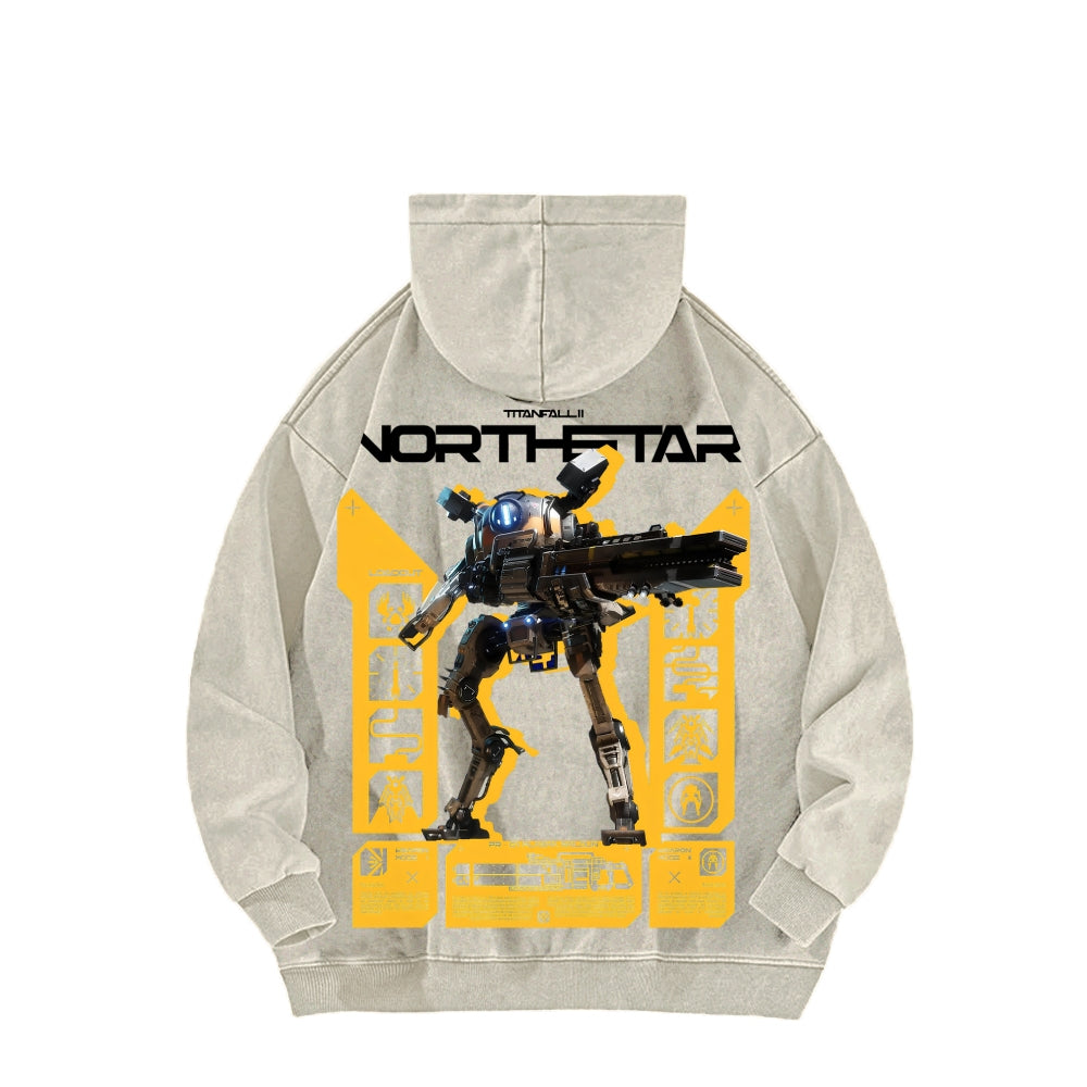 TITANFALL Unisex Washed Hoodie 2601007900