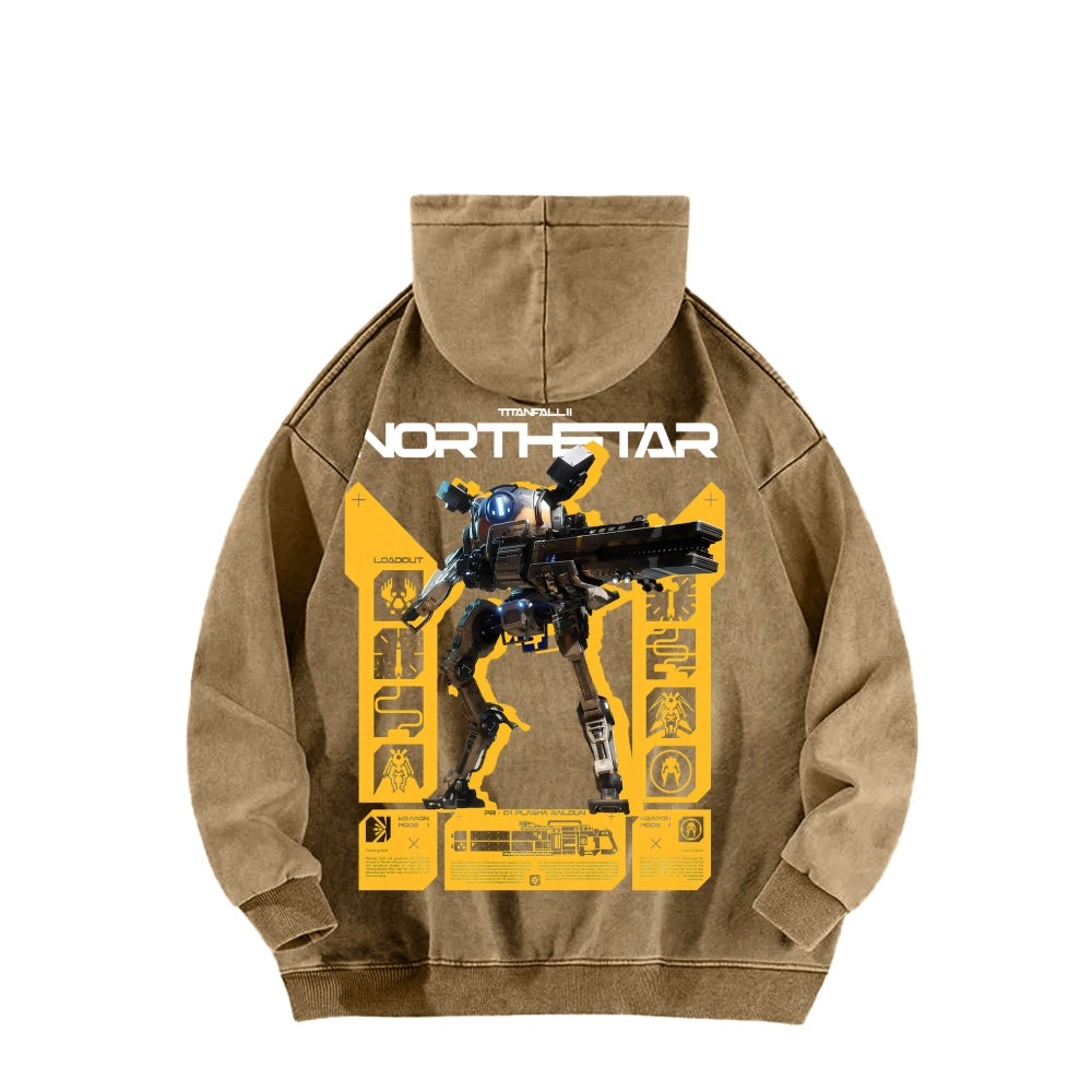 TITANFALL Unisex Washed Hoodie 2601007900