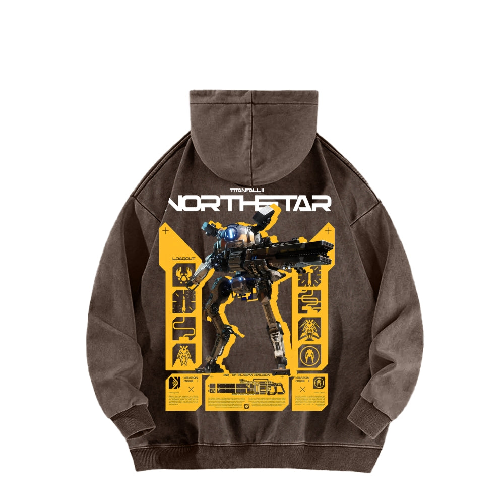 TITANFALL Unisex Washed Hoodie 2601007900