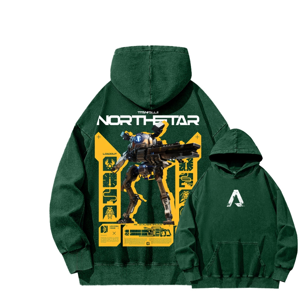 TITANFALL Unisex Washed Hoodie 2601007900