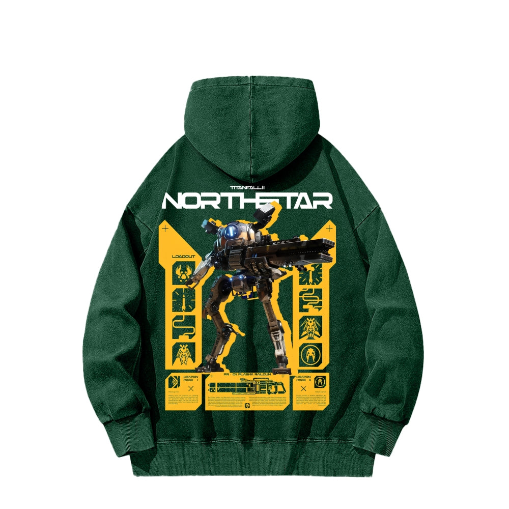 TITANFALL Unisex Washed Hoodie 2601007900