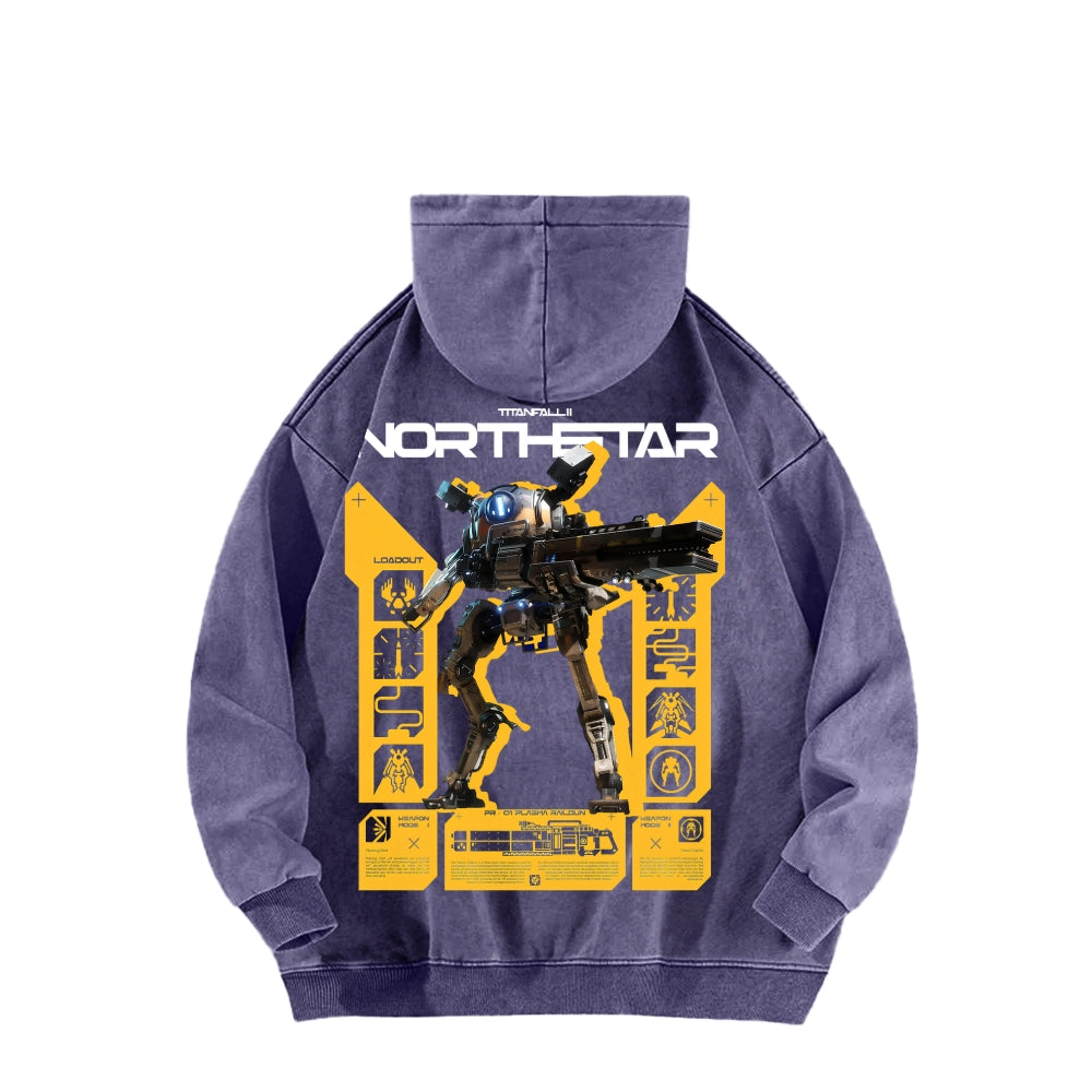 TITANFALL Unisex Washed Hoodie 2601007900