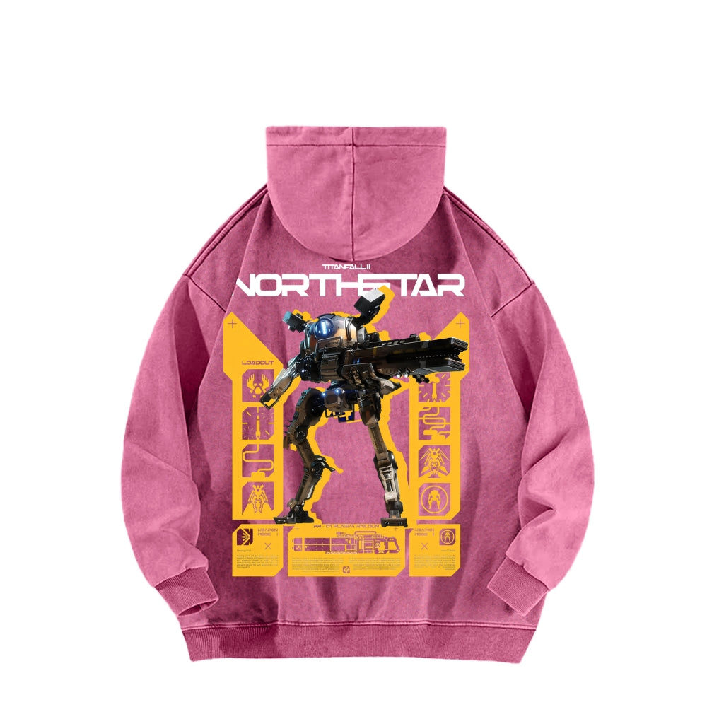 TITANFALL Unisex Washed Hoodie 2601007900