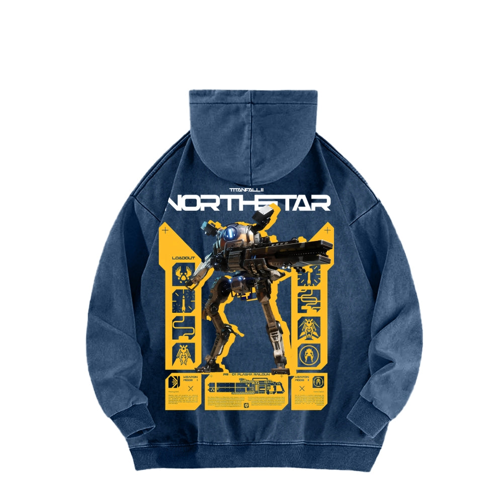 TITANFALL Unisex Washed Hoodie 2601007900