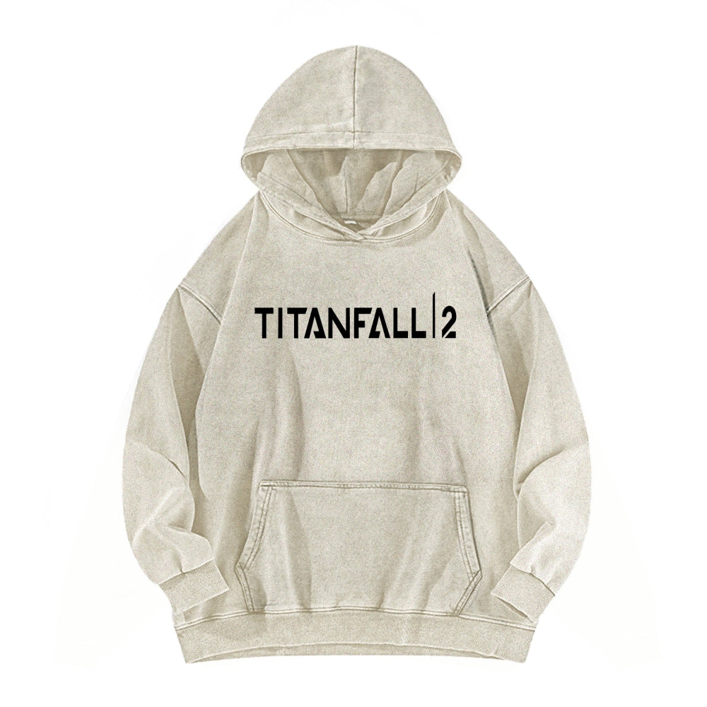 TITANFALL Unisex Washed Hoodie 2601007902