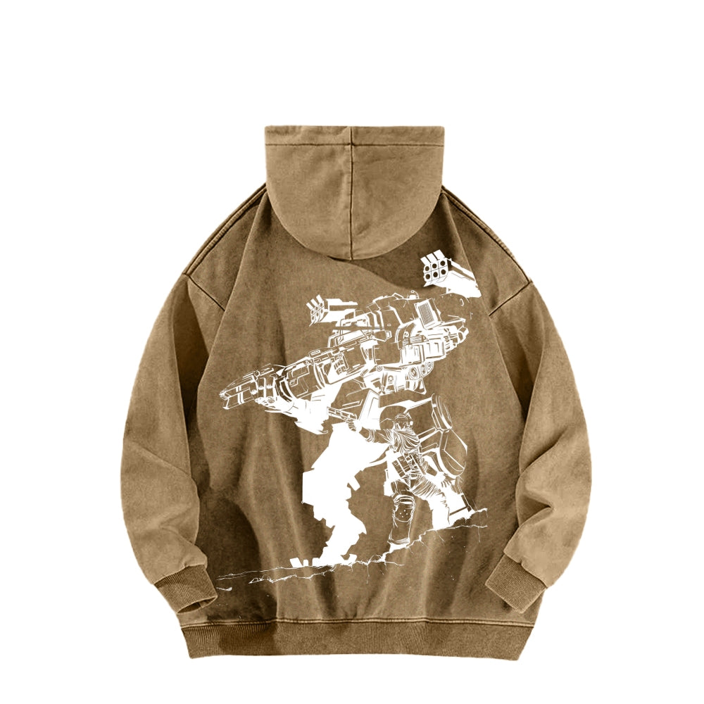 TITANFALL Unisex Washed Hoodie 2601007902