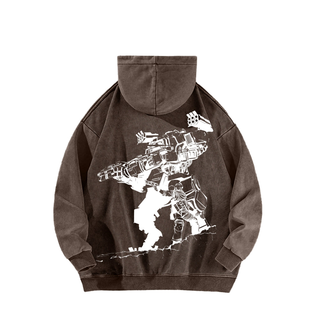 TITANFALL Unisex Washed Hoodie 2601007902