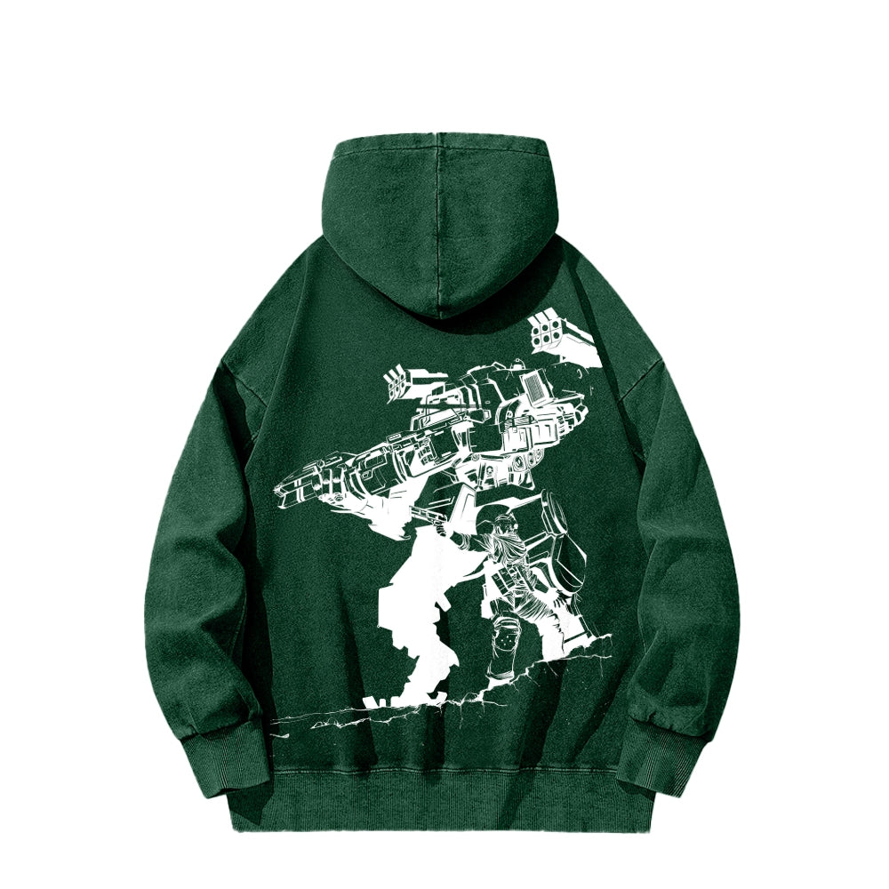 TITANFALL Unisex Washed Hoodie 2601007902