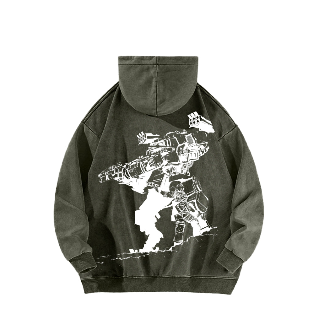 TITANFALL Unisex Washed Hoodie 2601007902