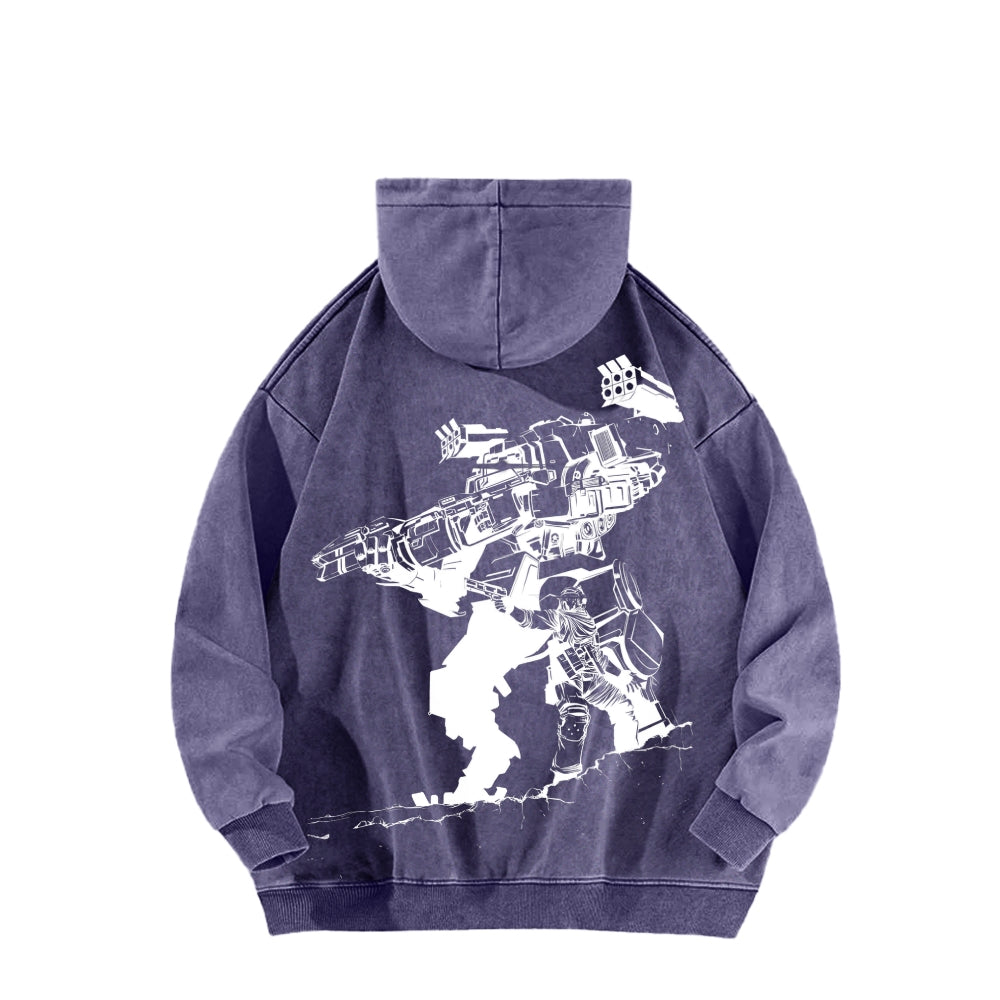 TITANFALL Unisex Washed Hoodie 2601007902