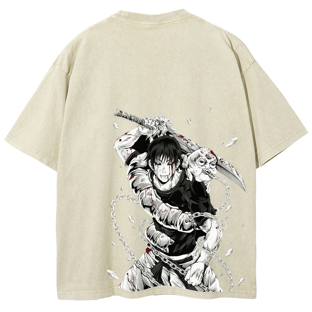 Jujutsu Kaisen Unisex Fit Washed T-Shirt 2601008077