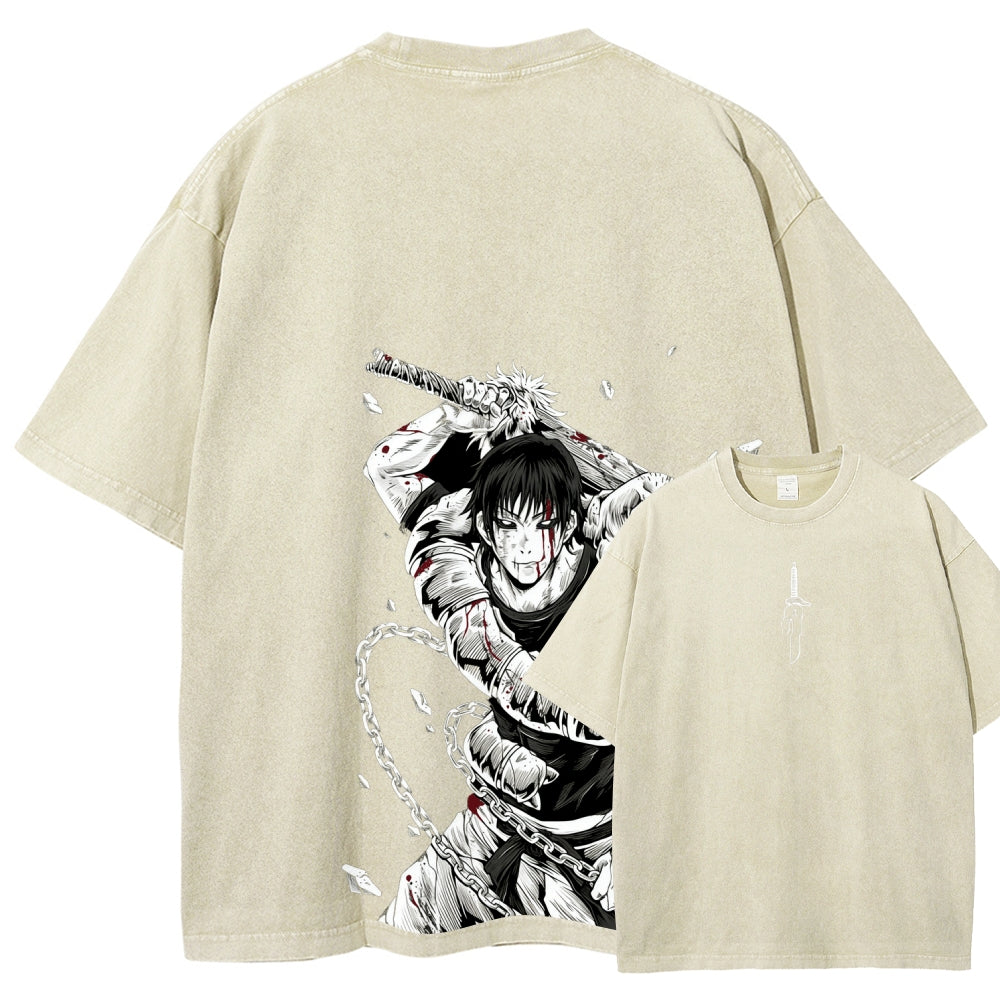 Jujutsu Kaisen Unisex Fit Washed T-Shirt 2601008077