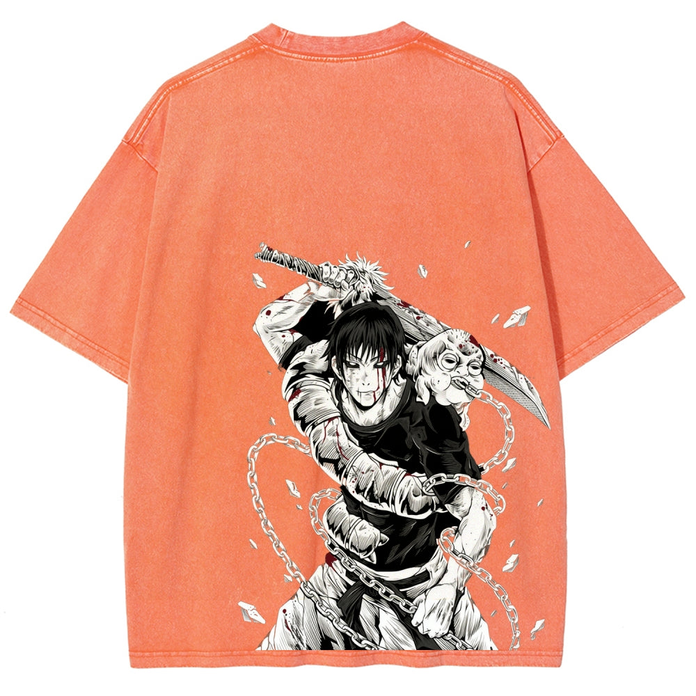 Jujutsu Kaisen Unisex Fit Washed T-Shirt 2601008077