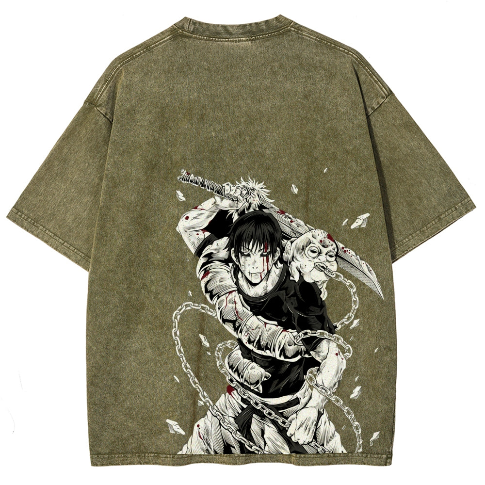 Jujutsu Kaisen Unisex Fit Washed T-Shirt 2601008077
