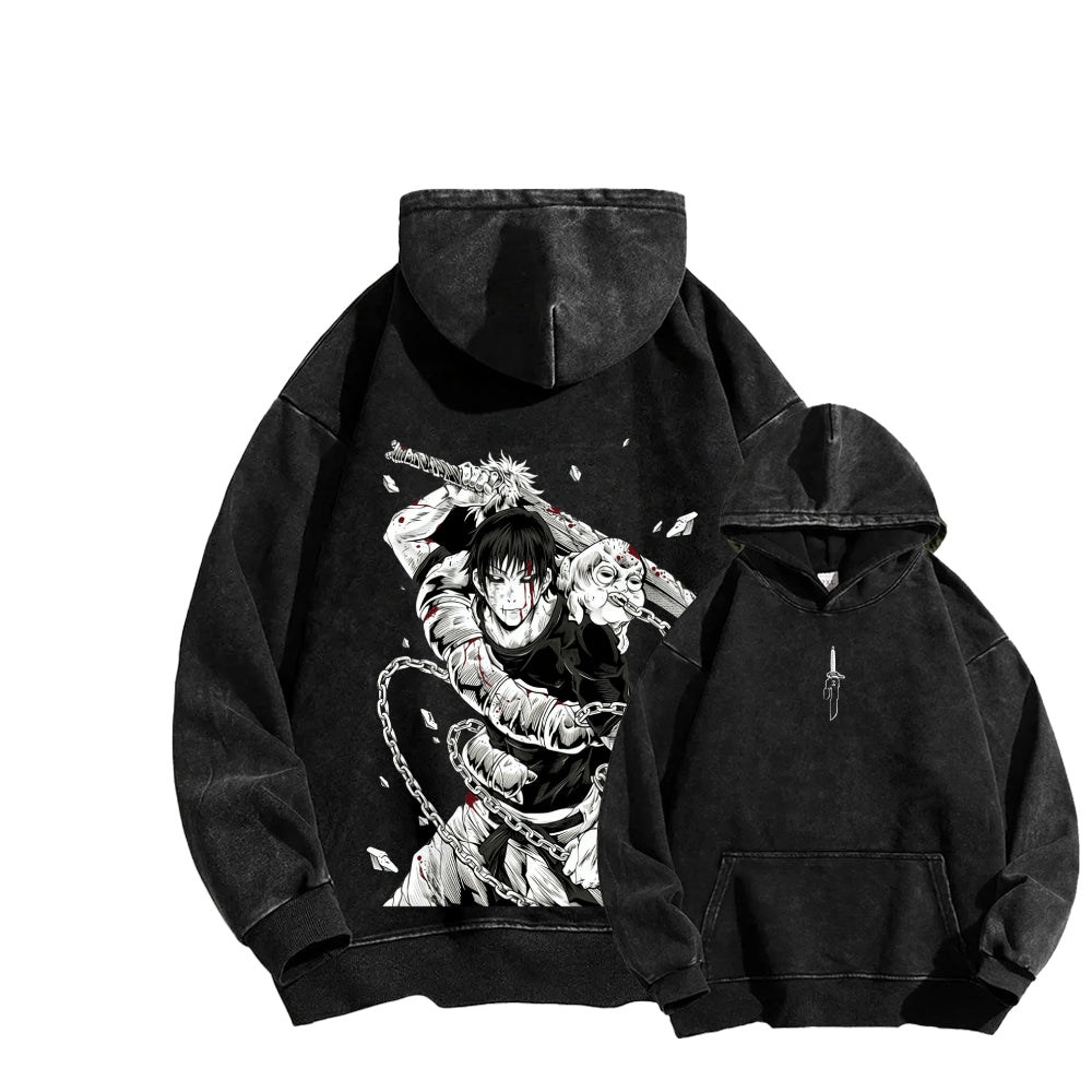 Jujutsu Kaisen Unisex Washed Hoodie 2601008079