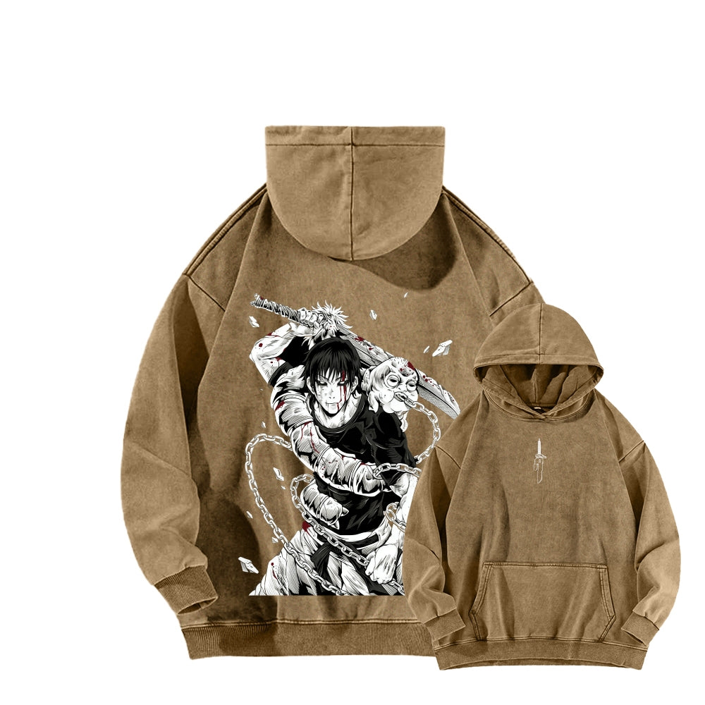 Jujutsu Kaisen Unisex Washed Hoodie 2601008079