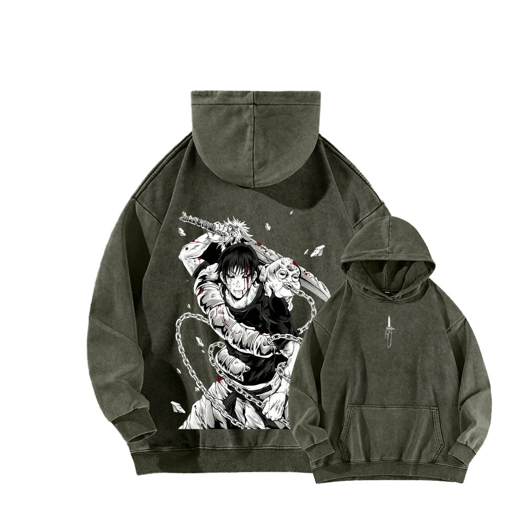 Jujutsu Kaisen Unisex Washed Hoodie 2601008079