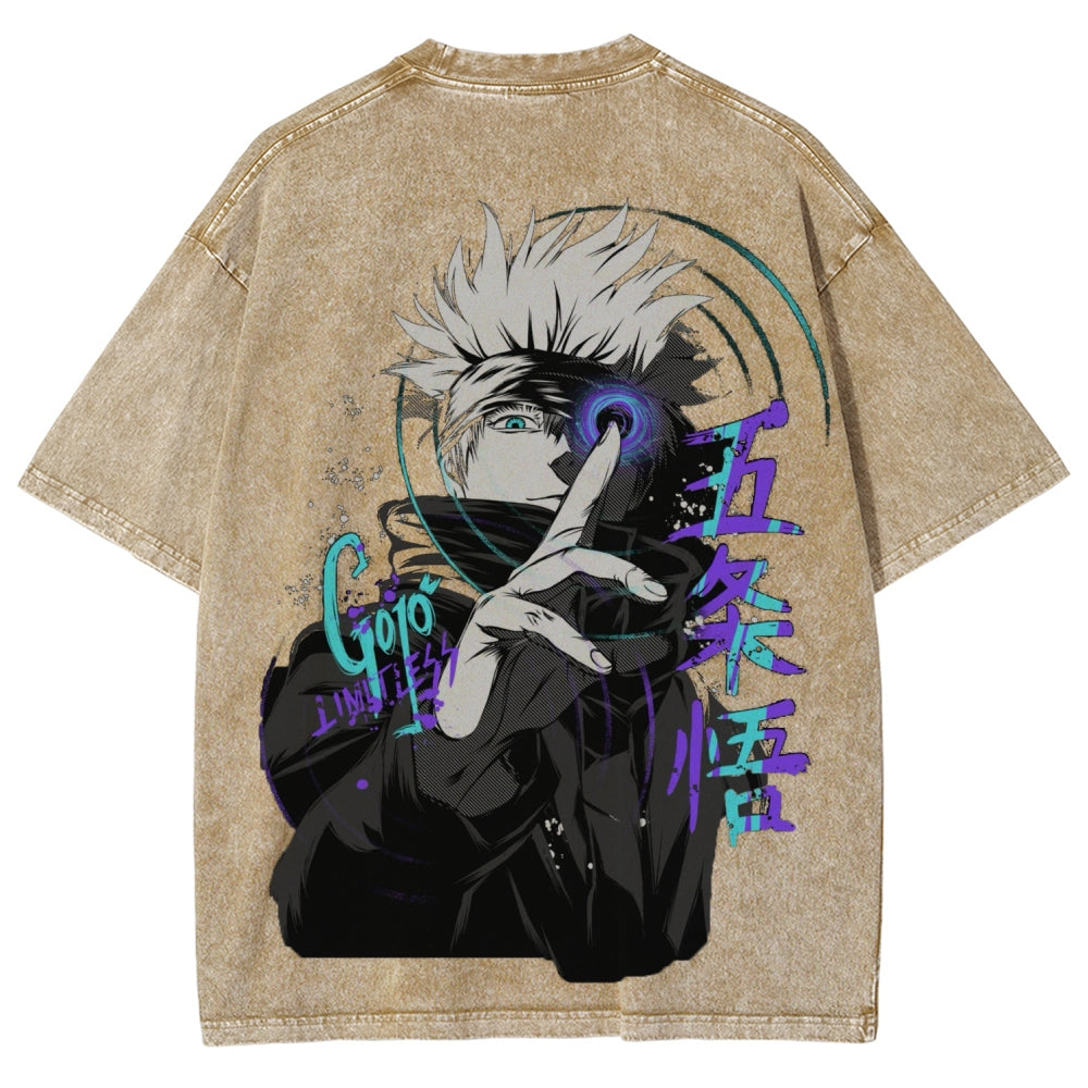 Jujutsu Kaisen Unisex Fit Washed T-Shirt 2601008081