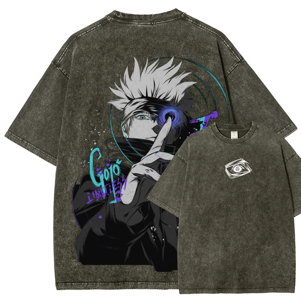 Jujutsu Kaisen Unisex Fit Washed T-Shirt 2601008081
