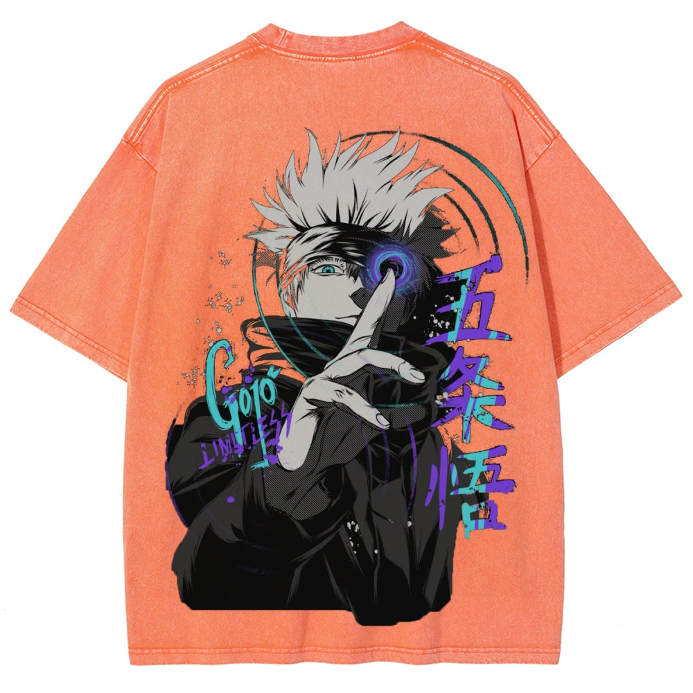 Jujutsu Kaisen Unisex Fit Washed T-Shirt 2601008081