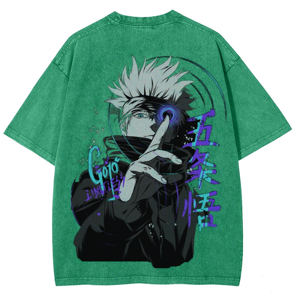 Jujutsu Kaisen Unisex Fit Washed T-Shirt 2601008081
