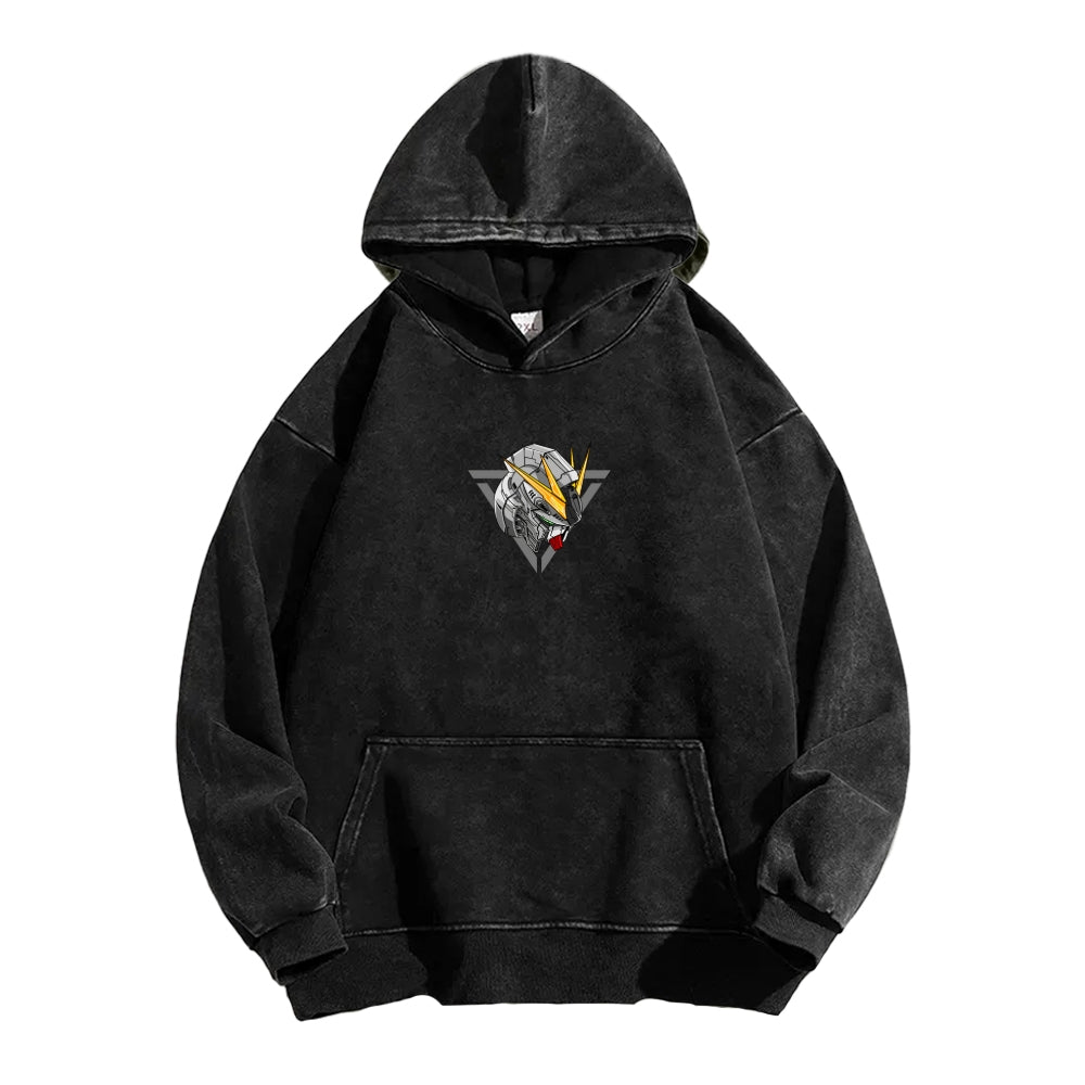 Gundam Unisex Washed Hoodie 2601008083