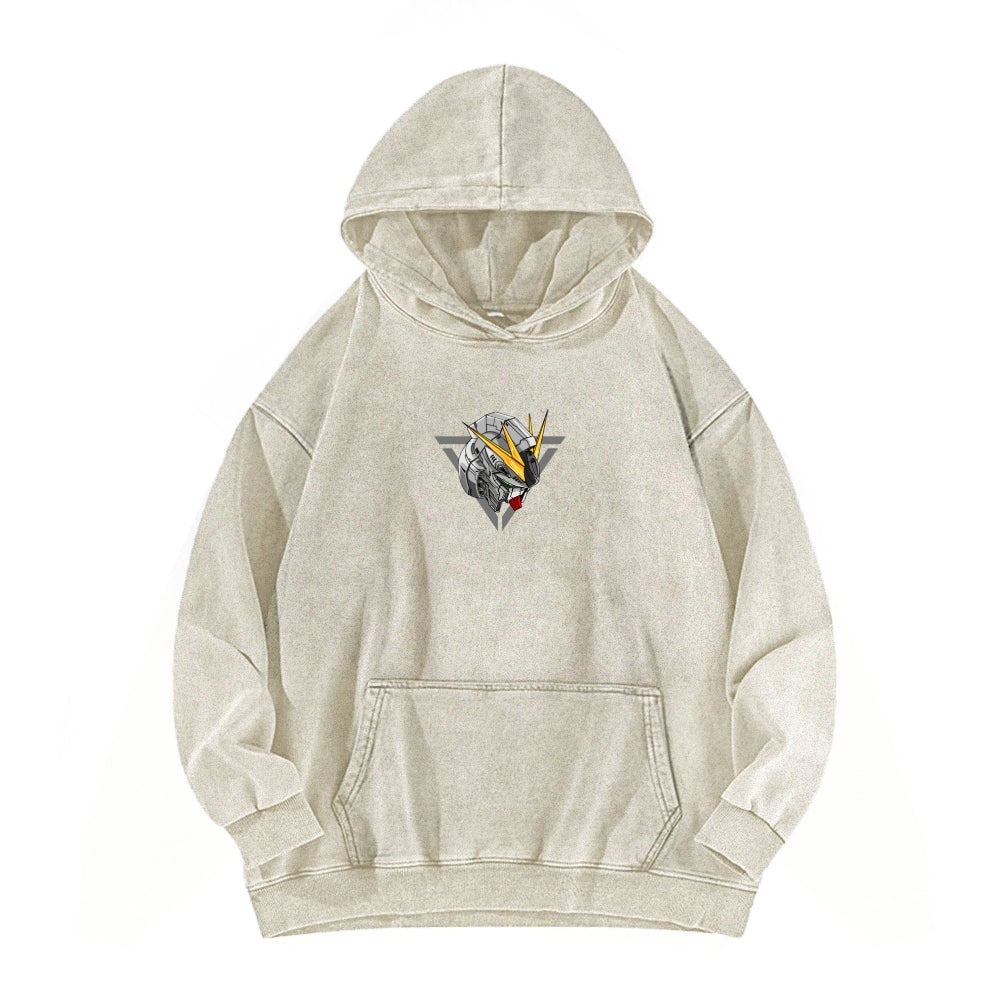 Gundam Unisex Washed Hoodie 2601008083