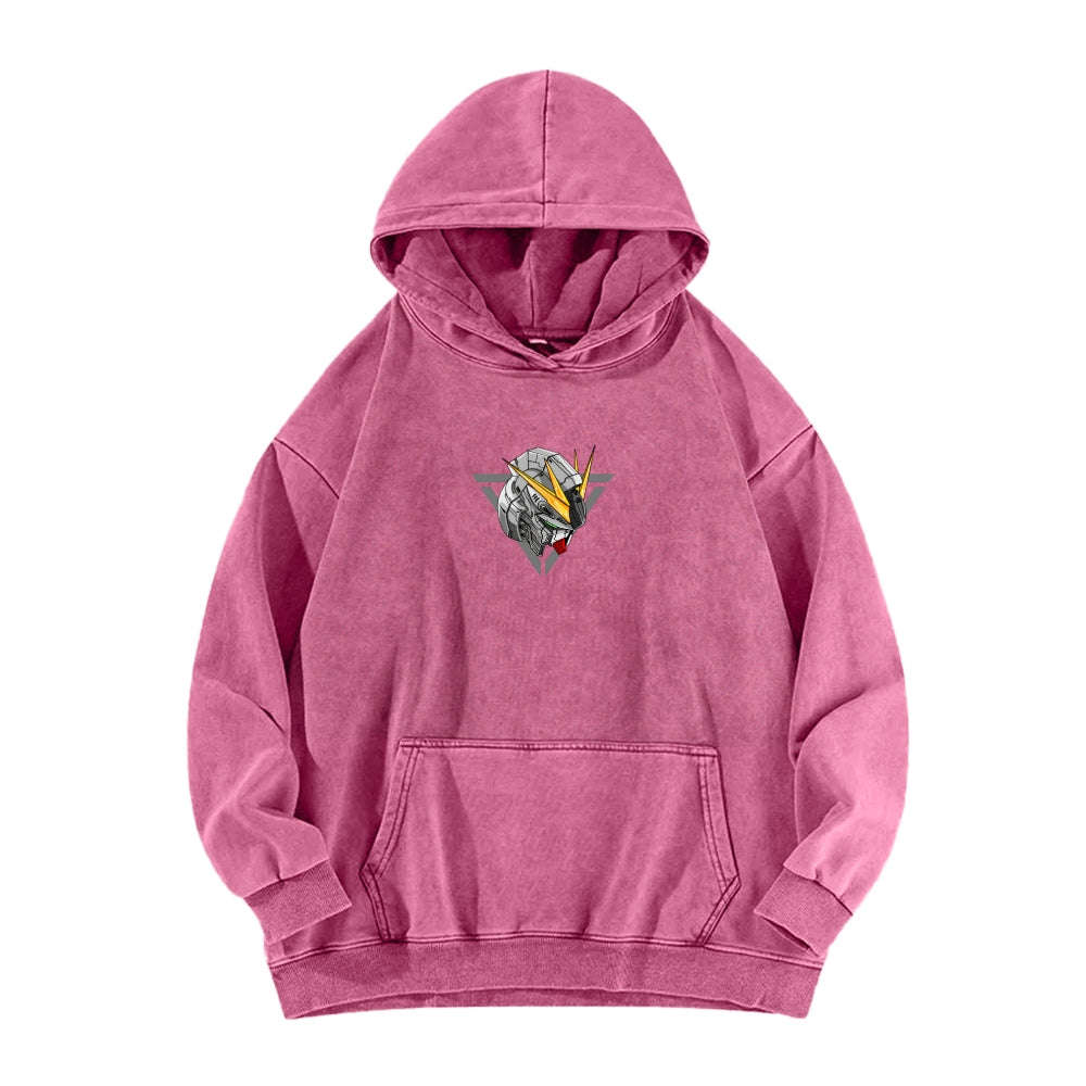 Gundam Unisex Washed Hoodie 2601008083
