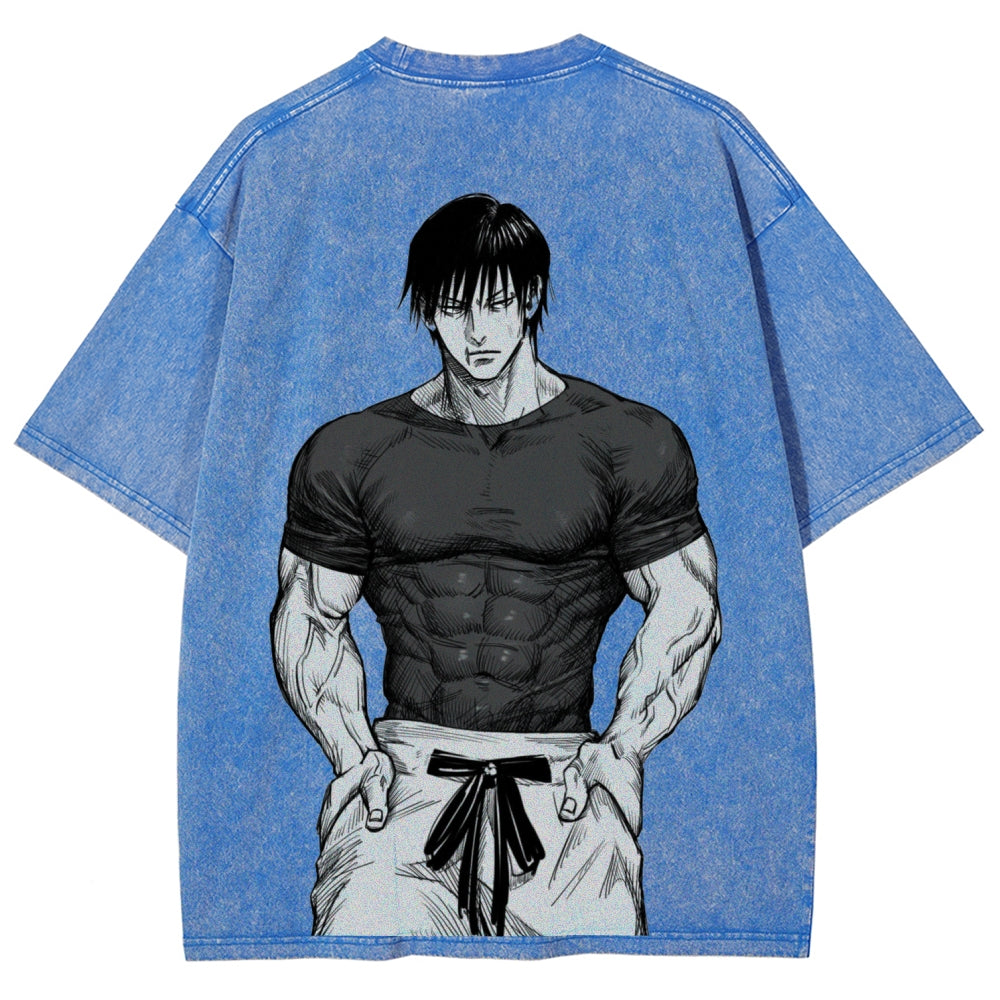 Jujutsu Kaisen Unisex Fit Washed T-Shirt 2601008086