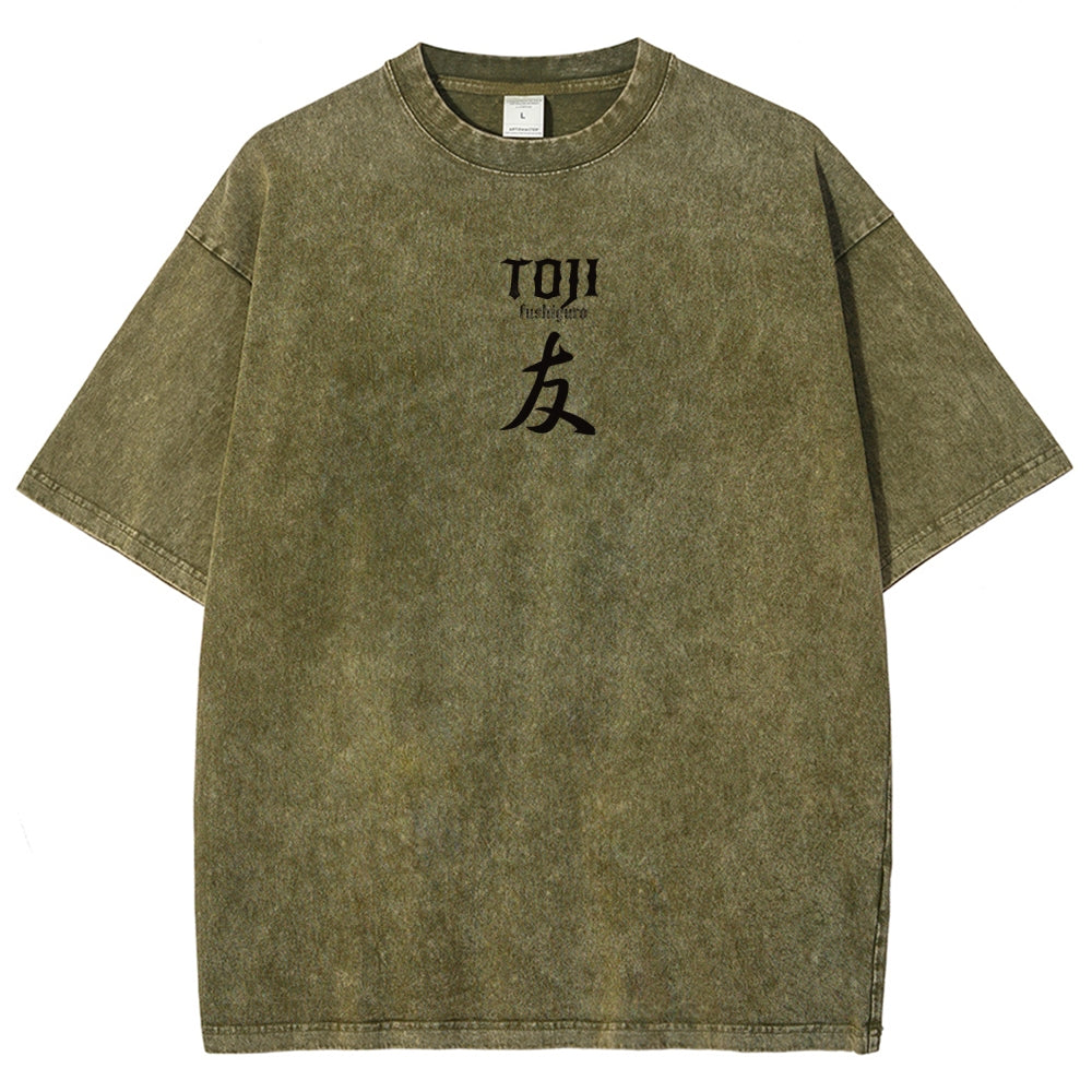 Jujutsu Kaisen Unisex Fit Washed T-Shirt 2601008086