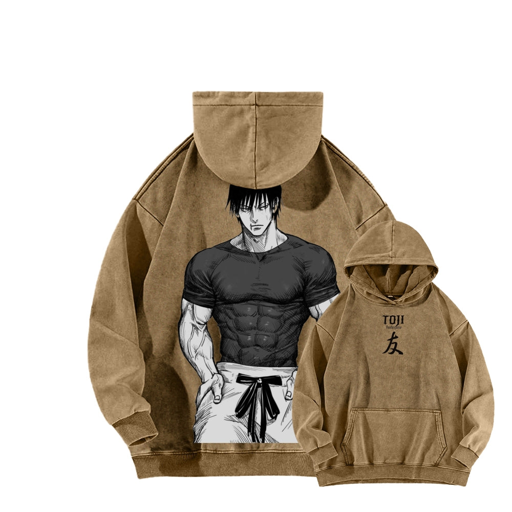 Jujutsu Kaisen Unisex Washed Hoodie 2601008087