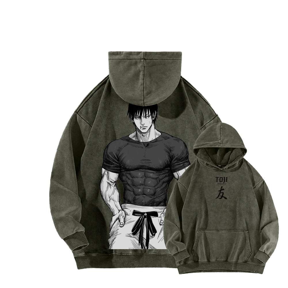 Jujutsu Kaisen Unisex Washed Hoodie 2601008087