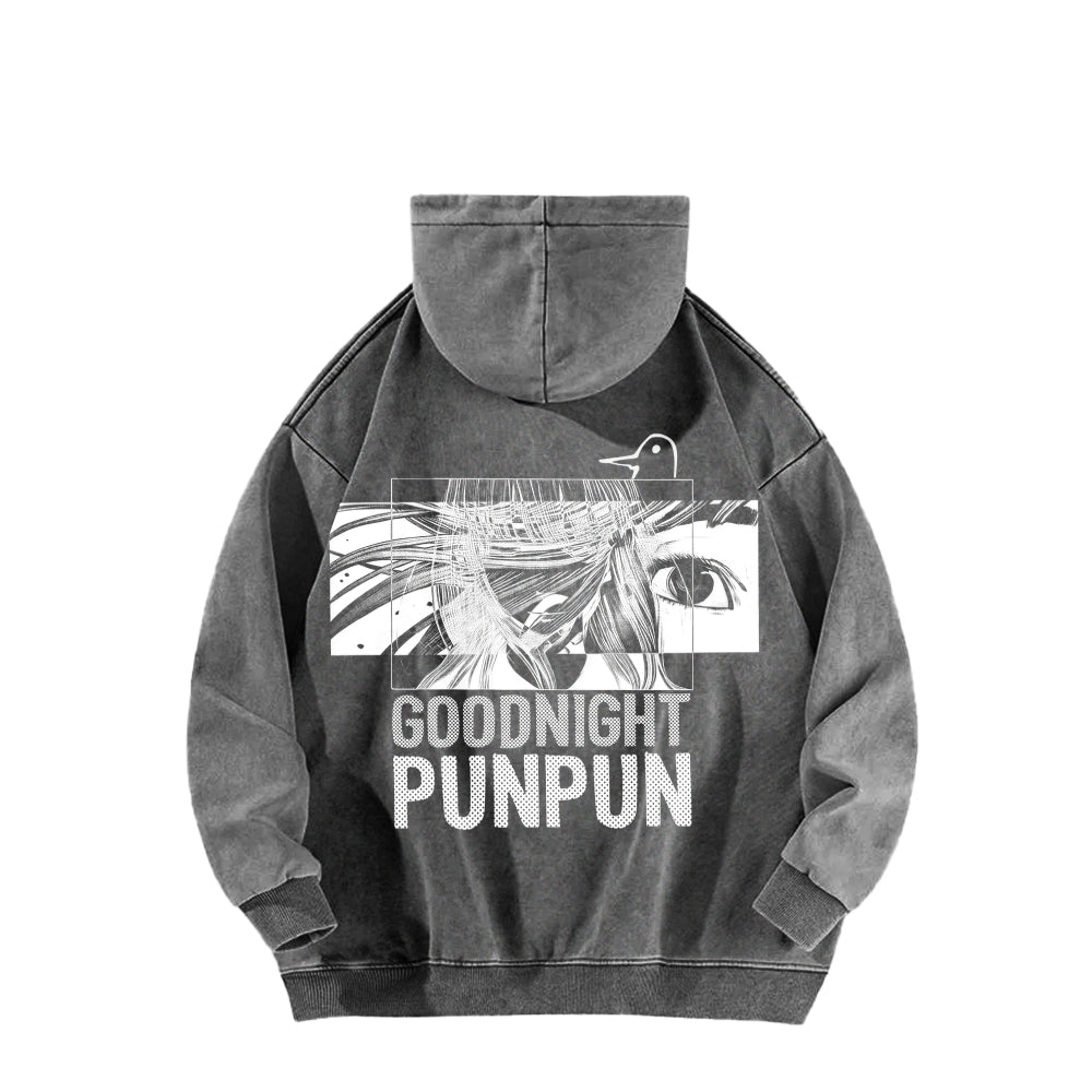 Goodnight Punpun  Unisex Washed Hoodie 2601008535
