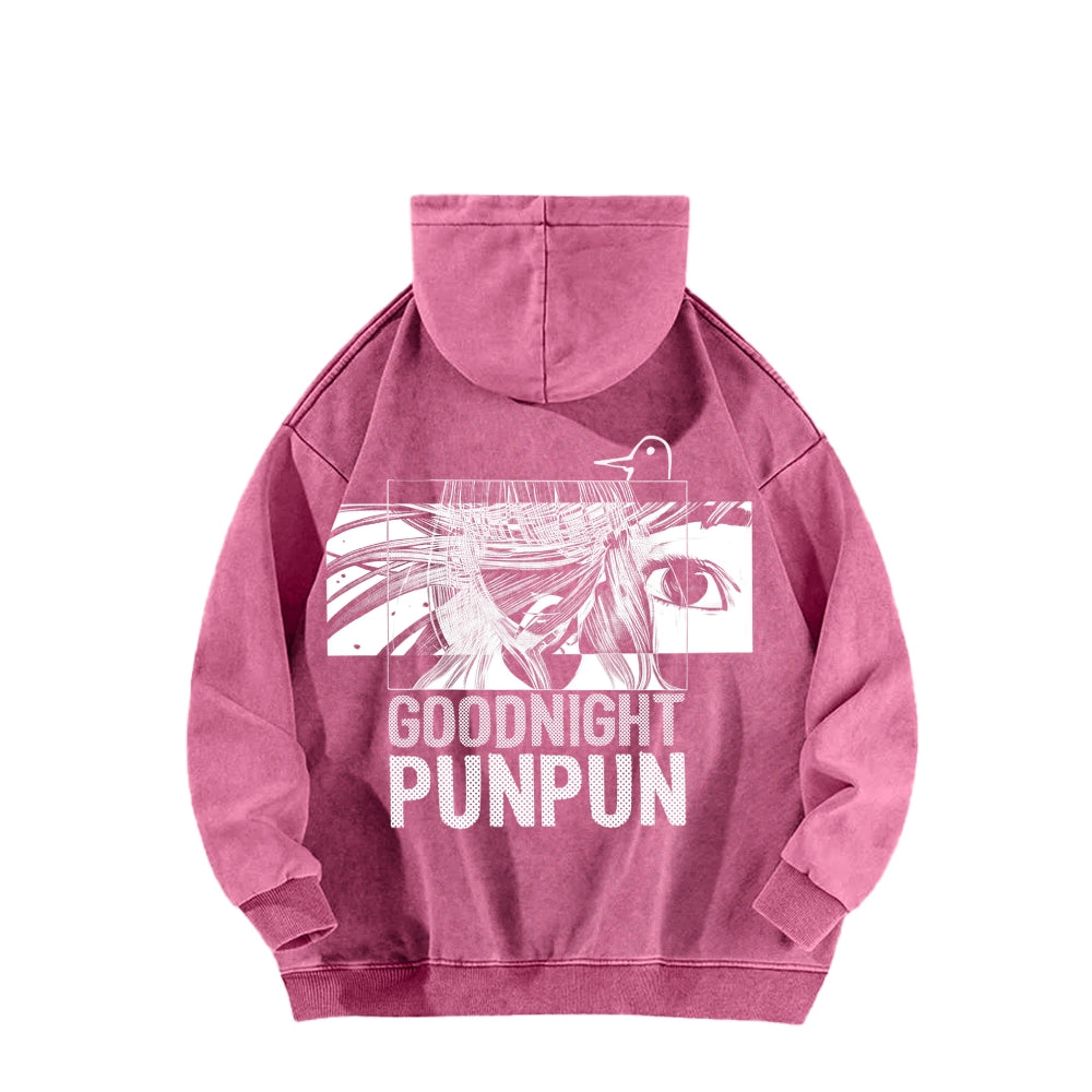 Goodnight Punpun  Unisex Washed Hoodie 2601008535